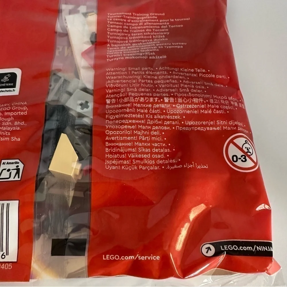 Retired LEGO NINJAGO Tournament Training Ground 30675 – New Sealed Polybag